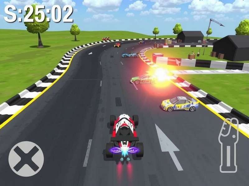 Helix Racing Ace Gameplay Screenshot